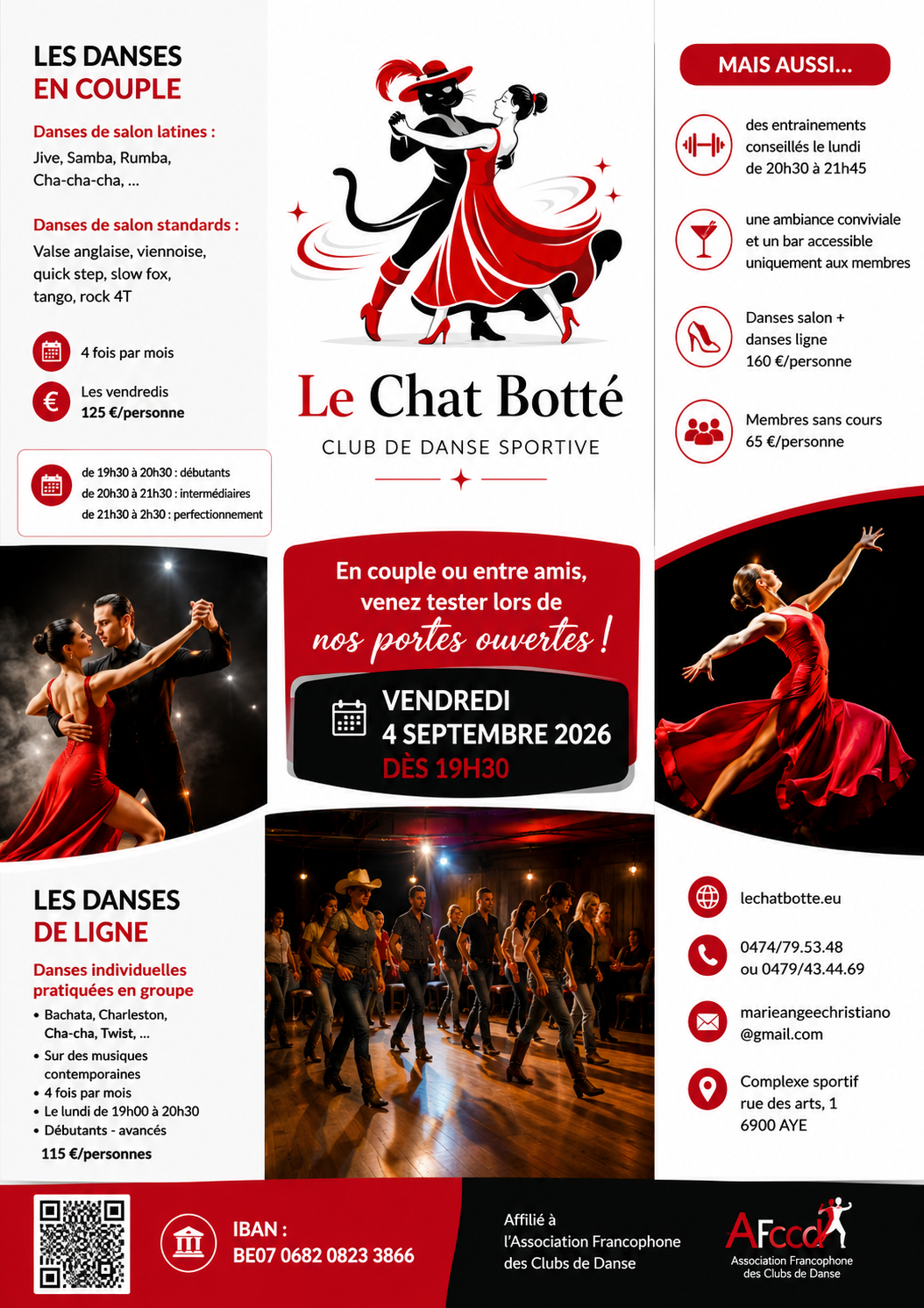Le Chat Botté Club de Danse Marche-en-Famenne